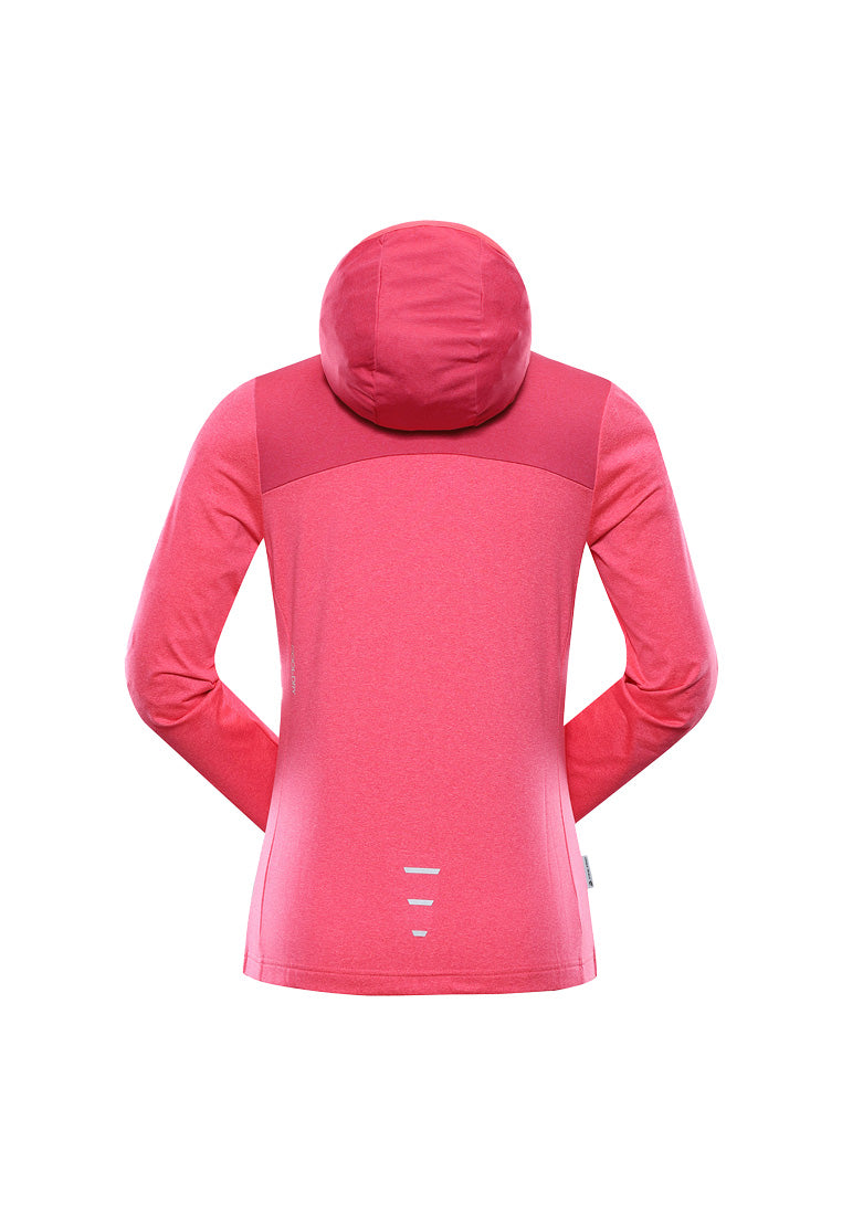 Alpine Pro Damen Sport Midlayer mit Kapuze Fanca