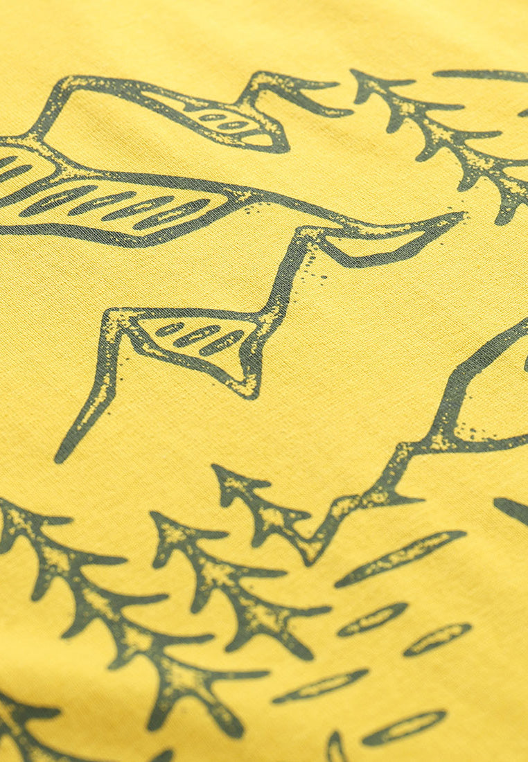 Alpine Pro Herren T-Shirt aus 100% Bio Baumwolle NATUR