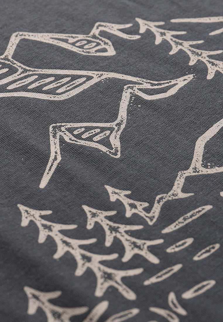 Alpine Pro Herren T-Shirt aus 100% Bio Baumwolle NATUR