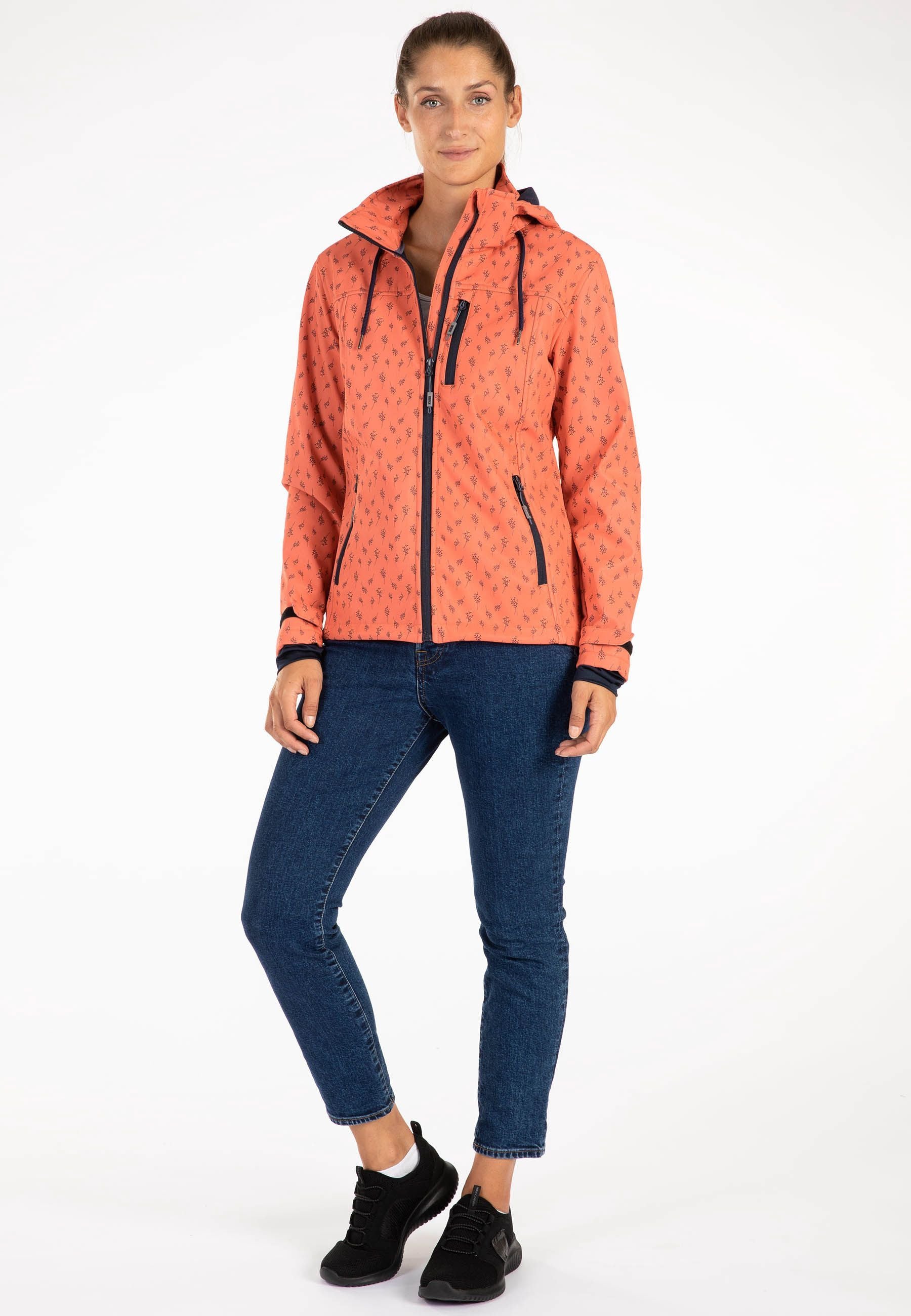 LPO Damen Softshelljacke mit Kapuze Padma 2