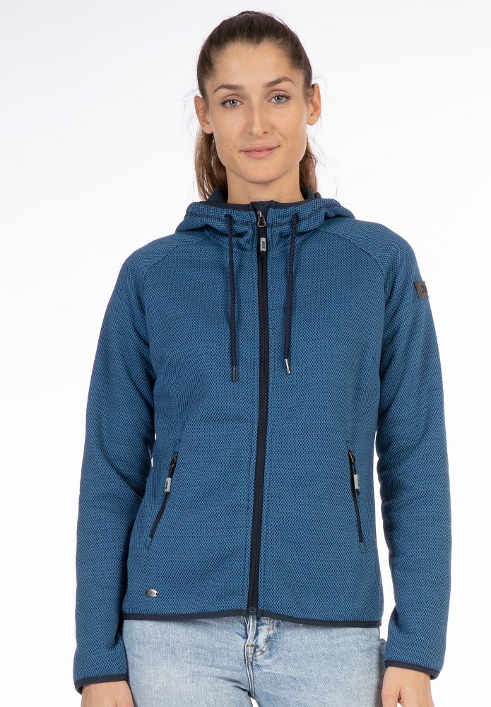 LPO Damen Strickjacke mit Kapuze Xana