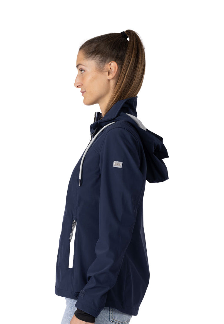 LPO Damen Softshelljacke mit Kapuze Sila