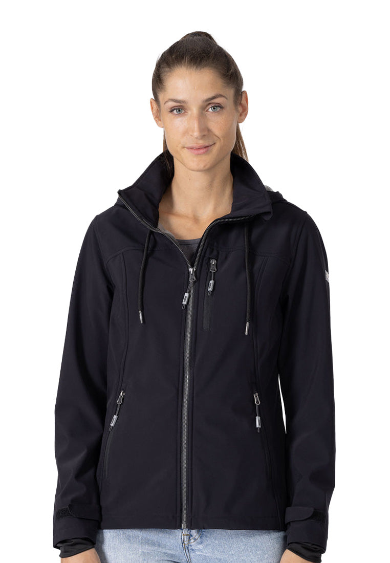 LPO Damen Softshelljacke mit Kapuze Sila