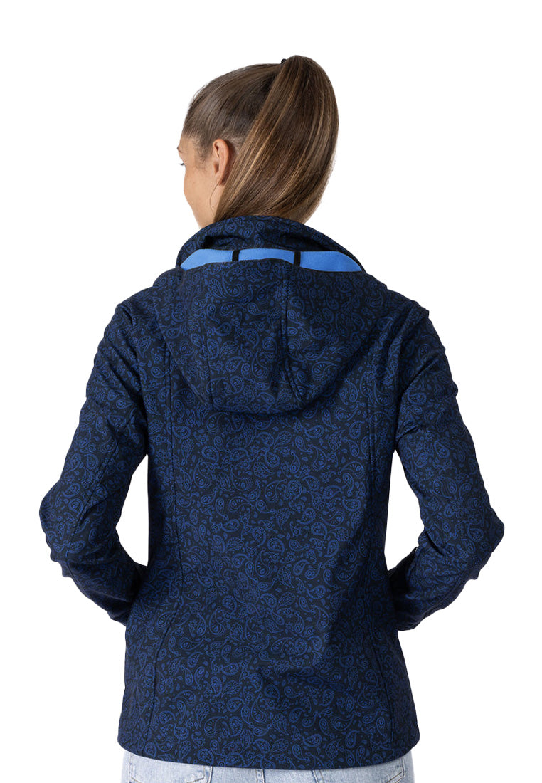 LPO Damen Softshelljacke mit Allover Druck Sarina