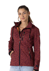 LPO Damen Softshelljacke mit Allover Druck Sarina
