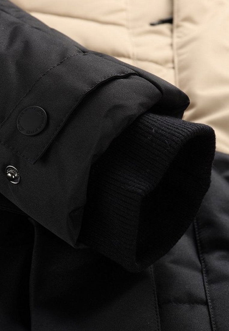 Alpine Pro Herren Wintermantel mit Kapuze