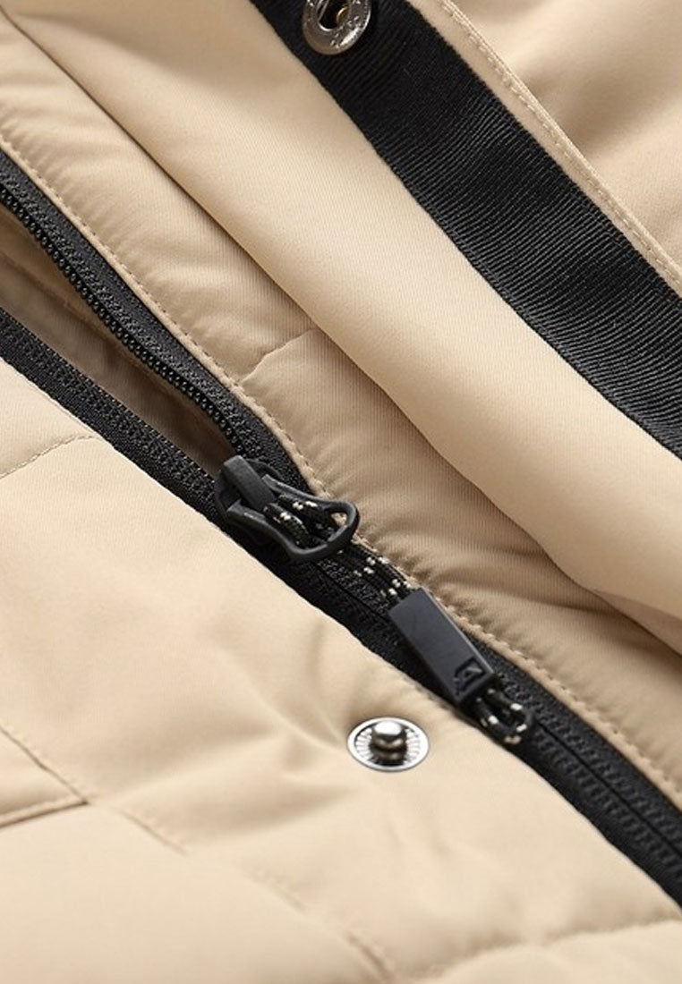 Alpine Pro Herren Wintermantel mit Kapuze