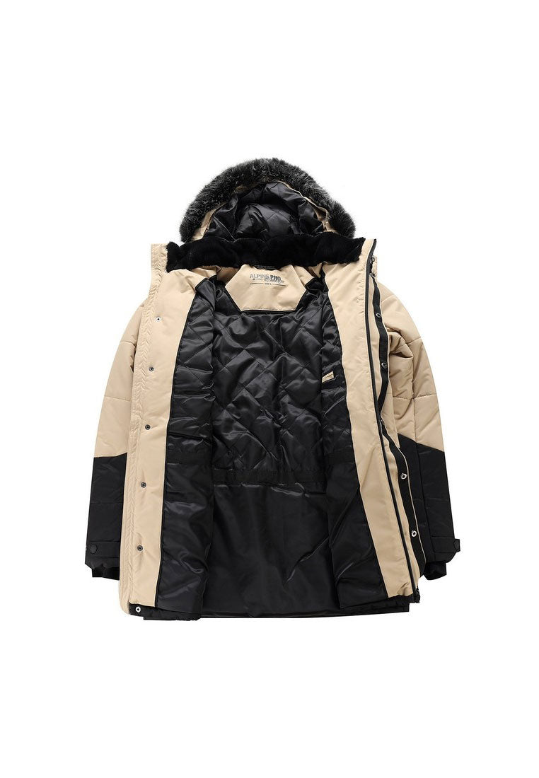 Alpine Pro Herren Wintermantel mit Kapuze