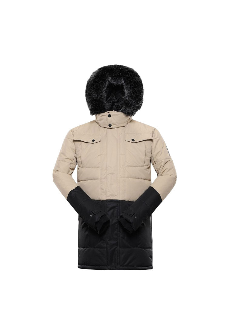 Alpine Pro Herren Wintermantel mit Kapuze