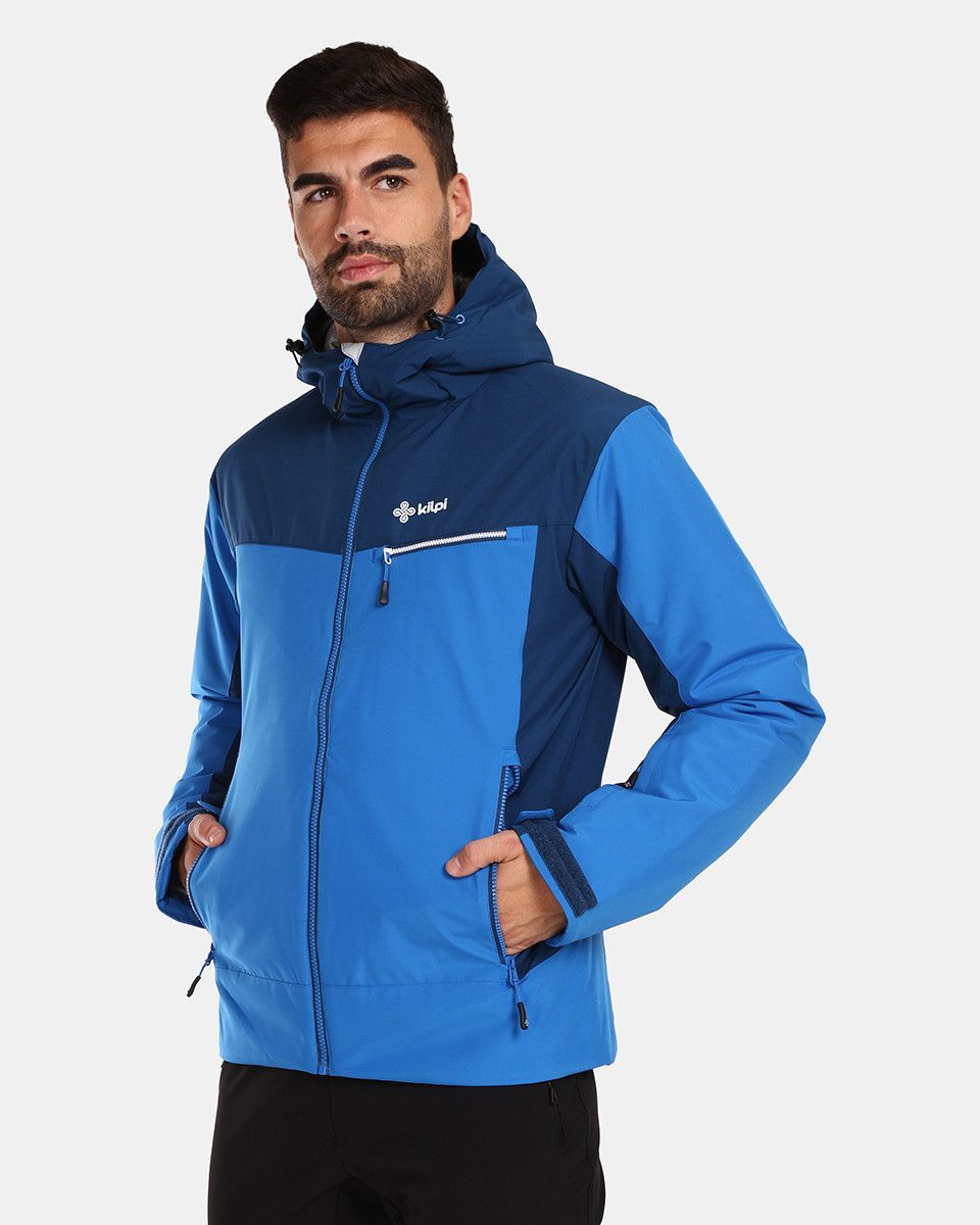 Kilpi Herren Skijacke mit Kapuze und Schneefang FLIP-M