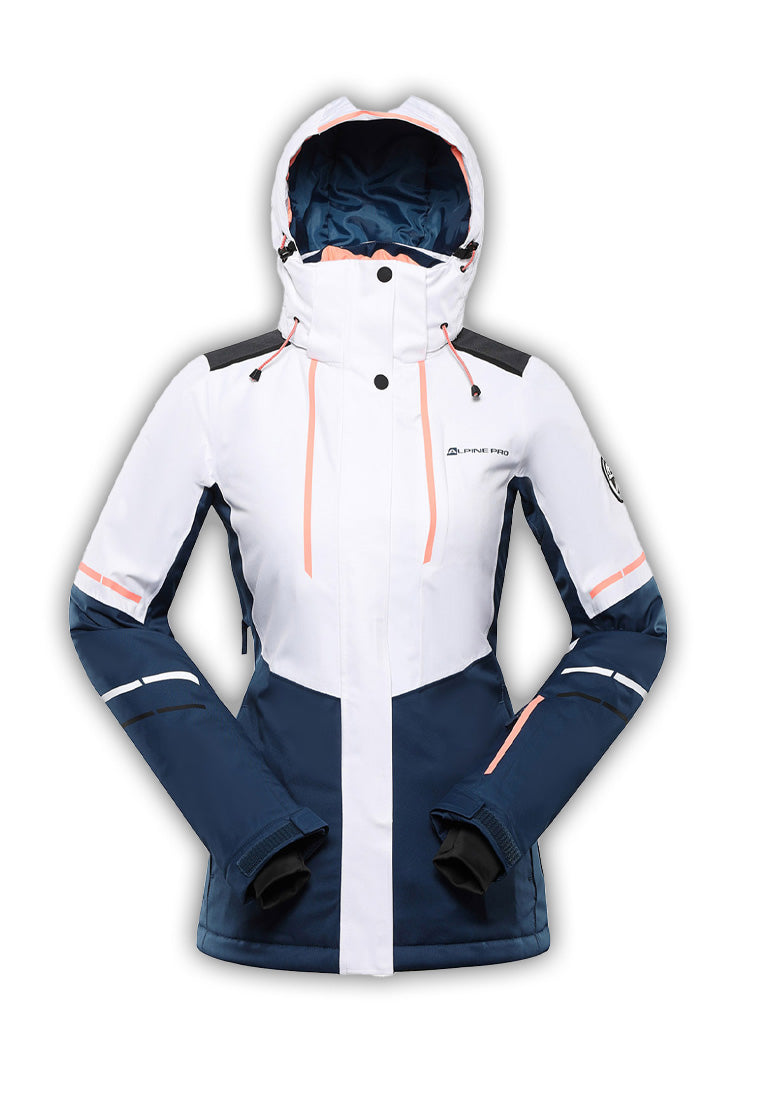 Alpine Pro Damen Skijacke mit Kapuze und Schneefang  ZARIBA