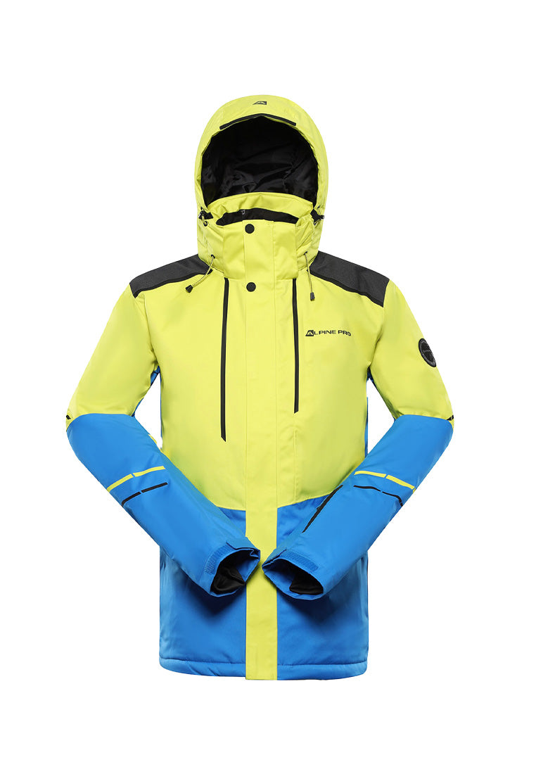Alpine Pro Herren Skijacke mit Kapuze und Schneefang  ZARIB