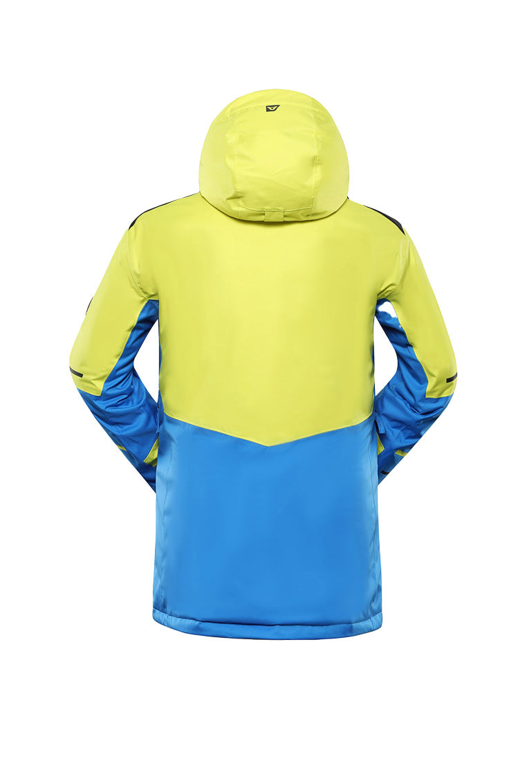 Alpine Pro Herren Skijacke mit Kapuze und Schneefang  ZARIB
