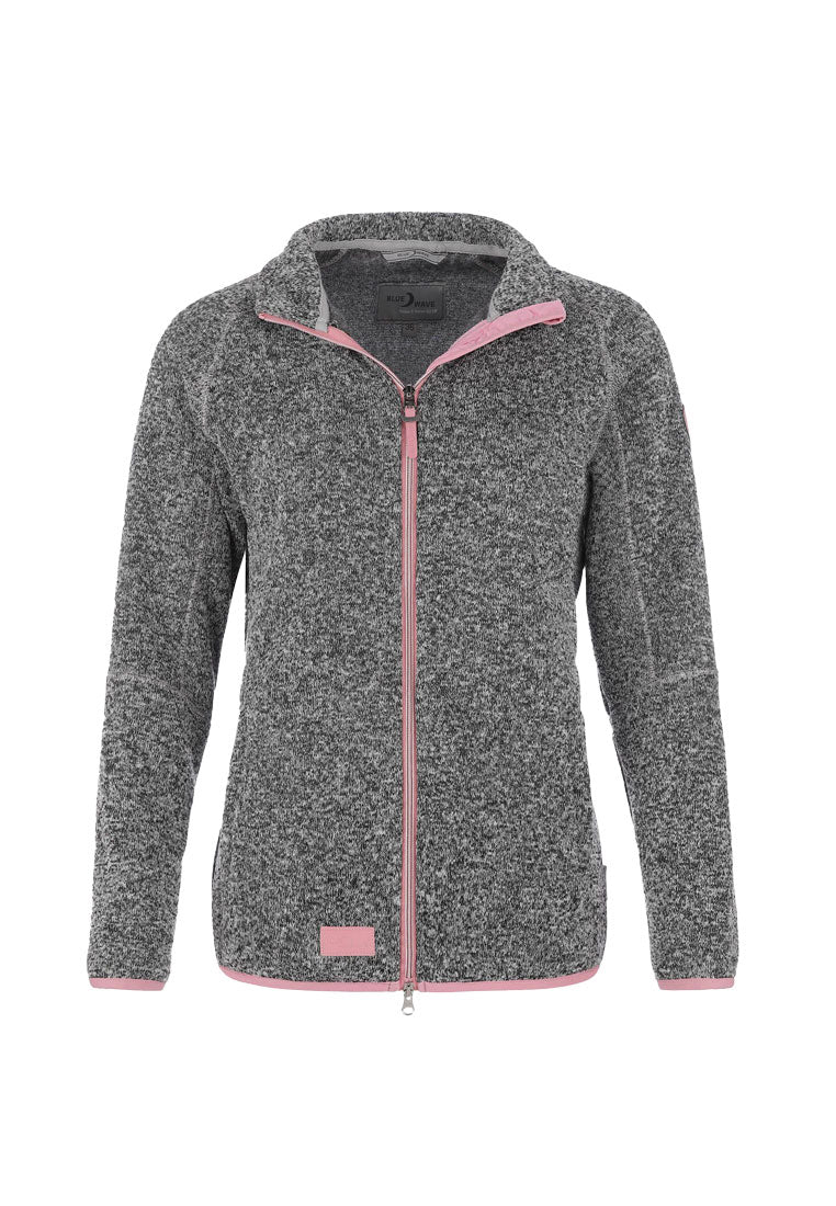 BLUE WAVE Damen Strickfleecejacke Helga