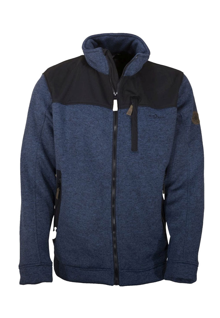 BLUE WAVE Herren Strickfleecejacke Fabrizio
