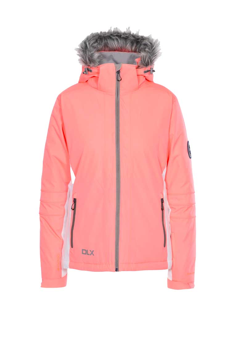 DLX Damen Skijacke SADNRINE mit Kapuze