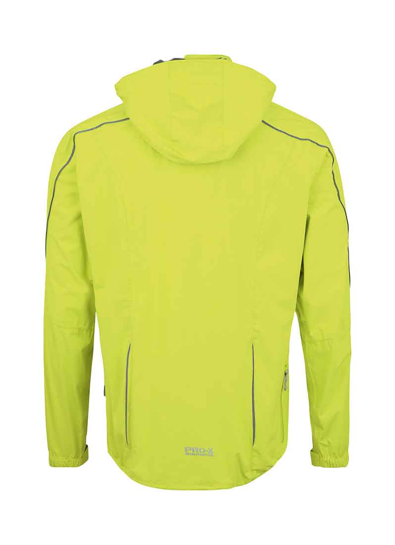 Pro X Herren Fahrradjacke Jayden 6450 neongelb