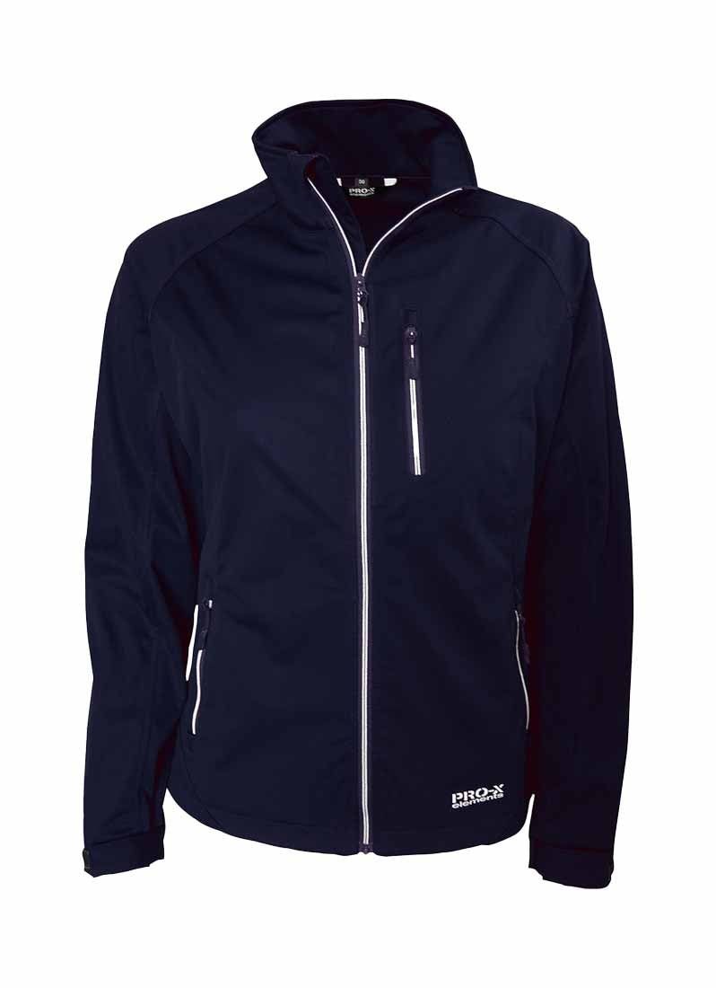 Pro X Damen Fleecejacke  Britta 3665 schwarz