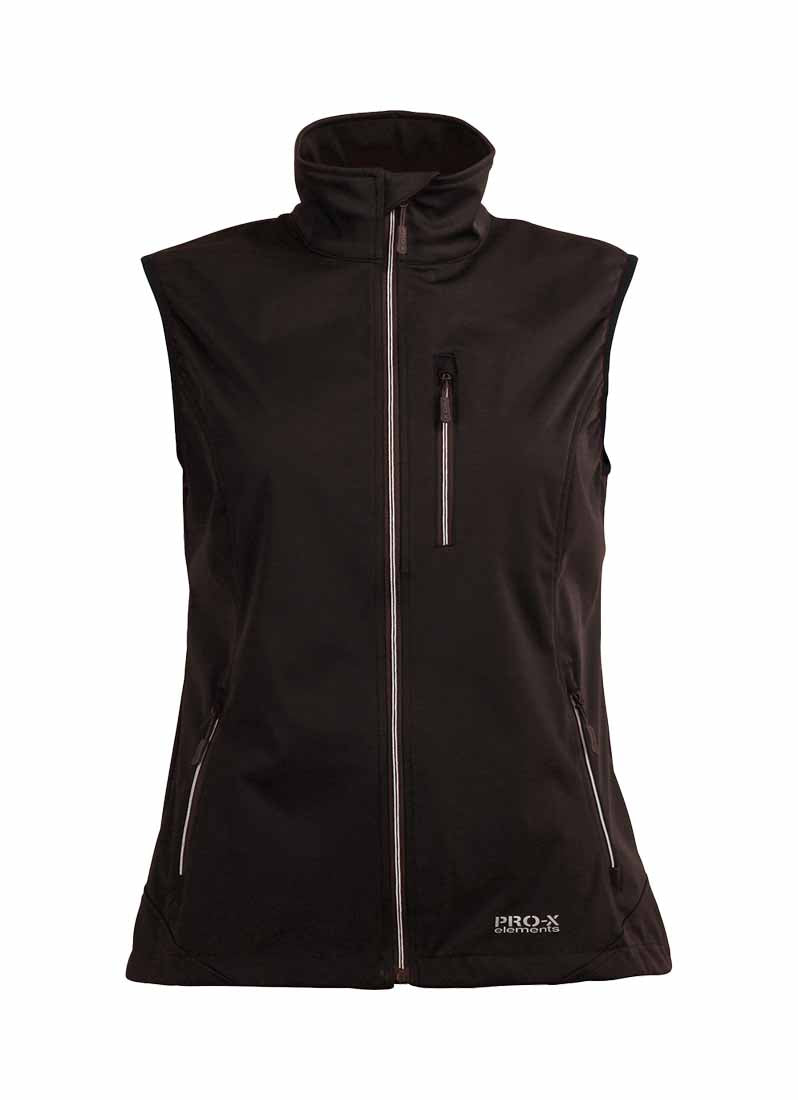 Pro X Elements Damen Softshellweste - berry