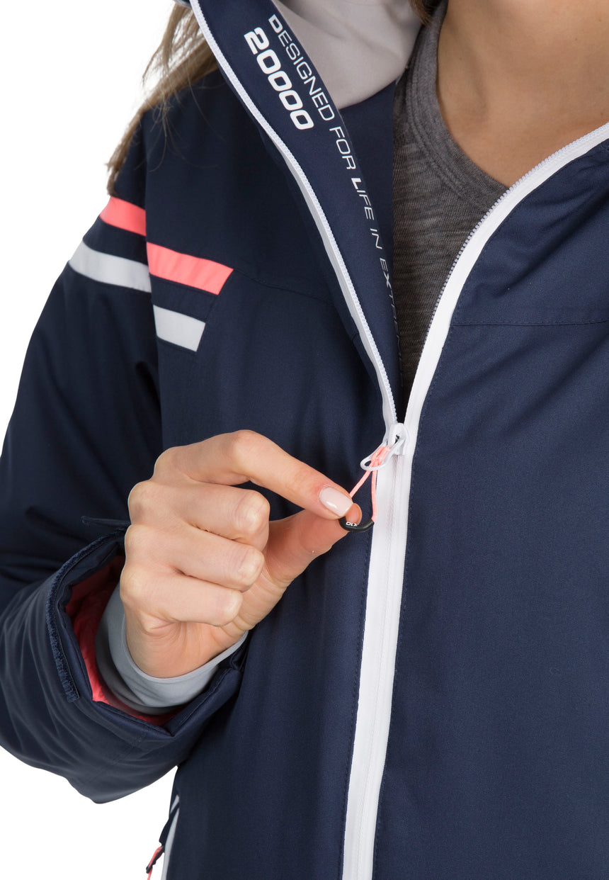 DLX Damen Skijacke mit Kapuze NATASHA